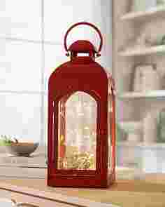 Small Red Classic Fairy Light Lantern by Balsam Hill SSC