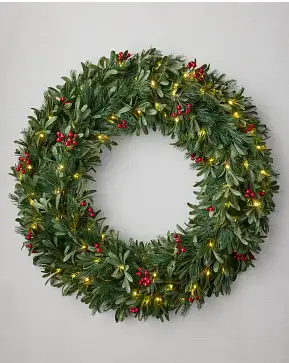 Red Berry Mistletoe Wreath Red Berry Mistletoe Wreath