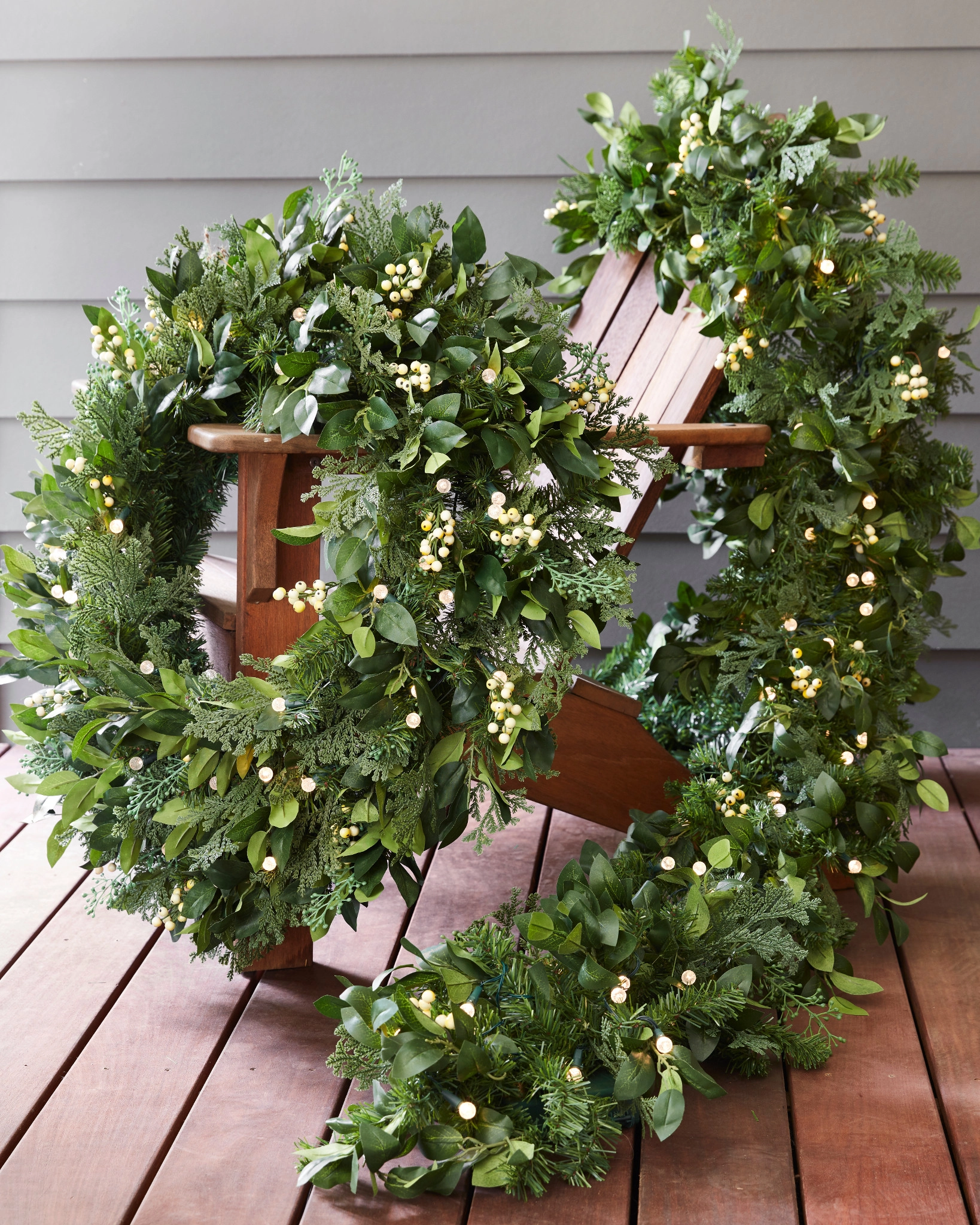 Green Moon Weihnachts-Tannenstiele – 6 Stück, Je 96,5 Cm, Künstliche Zypressenzweige, Für Girlanden & Kränze