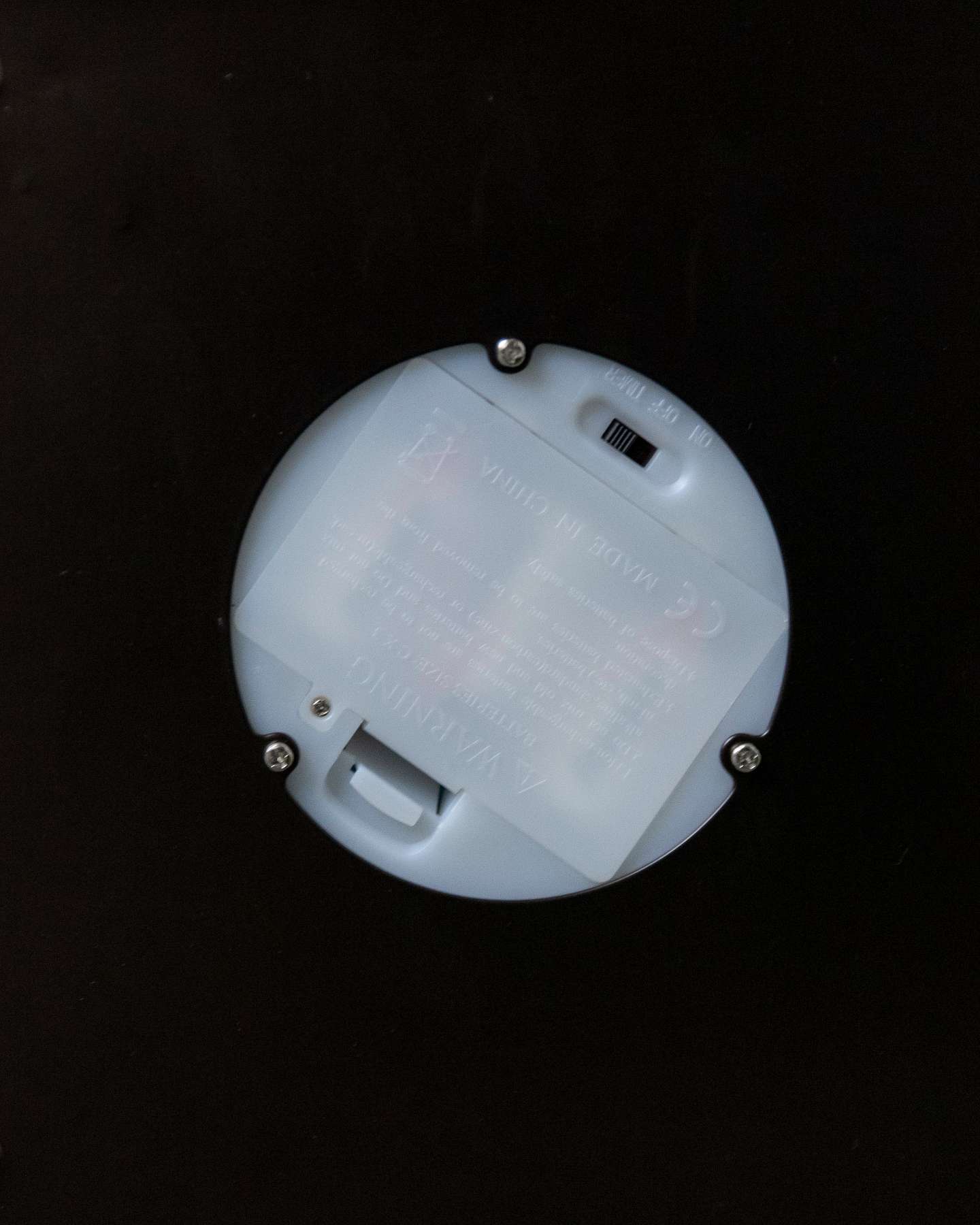 Balsam Hill Classic Fairy Light Lantern Battery Compartment