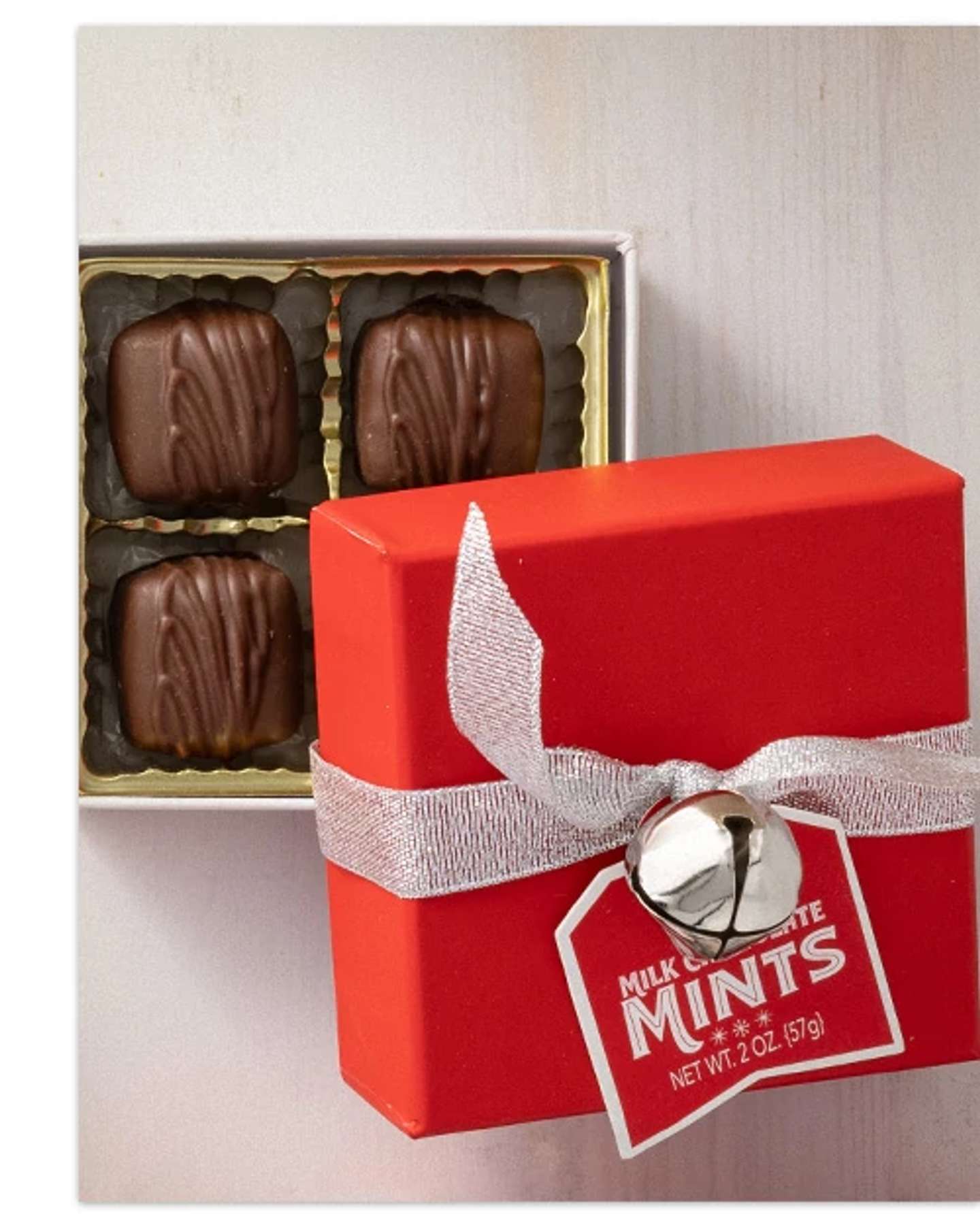 Balsam Hill Peppermint Lane Gift Box Product Display