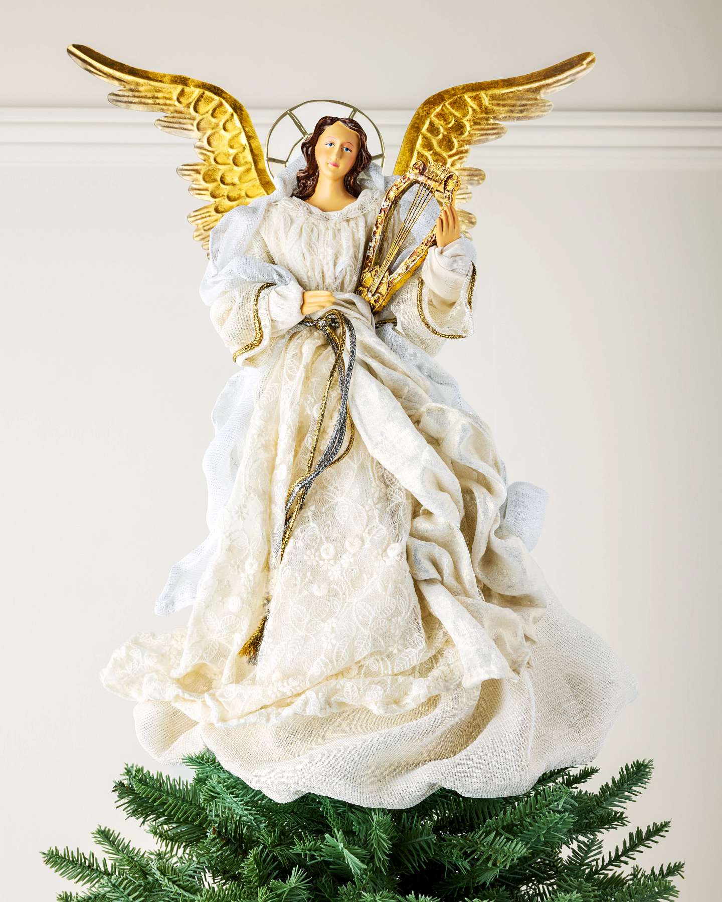 18" Capiz Angel Tree Topper