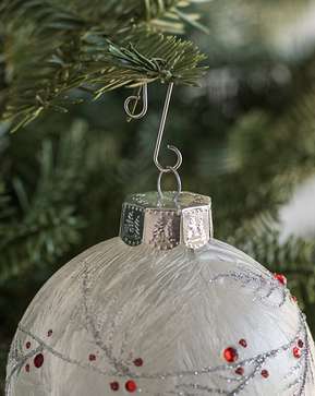 Silver Ornament Hooks Silver Ornament Hooks