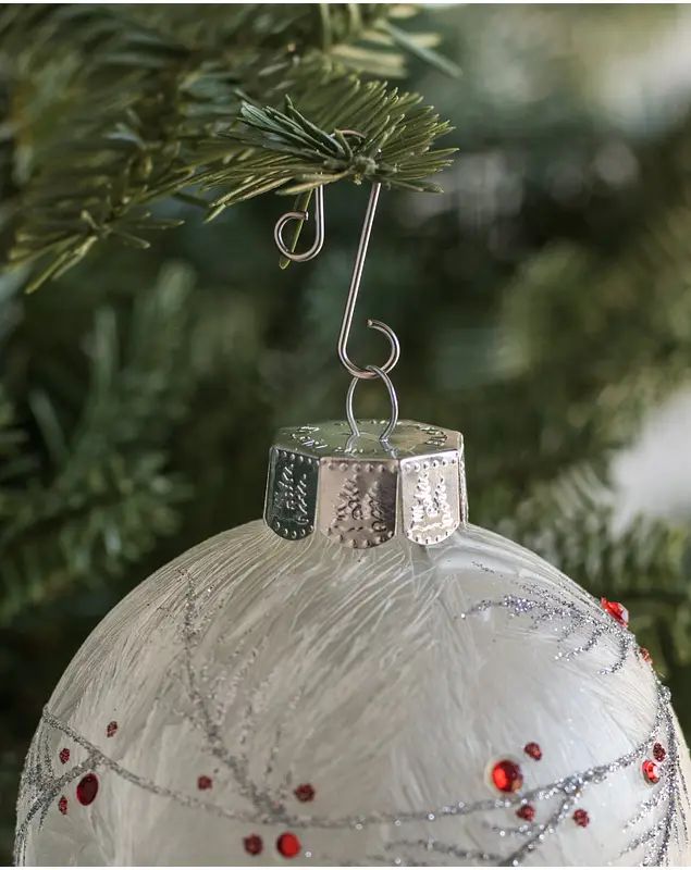 New 6 Coors Christmas Bulb Tree Ornament Silver 