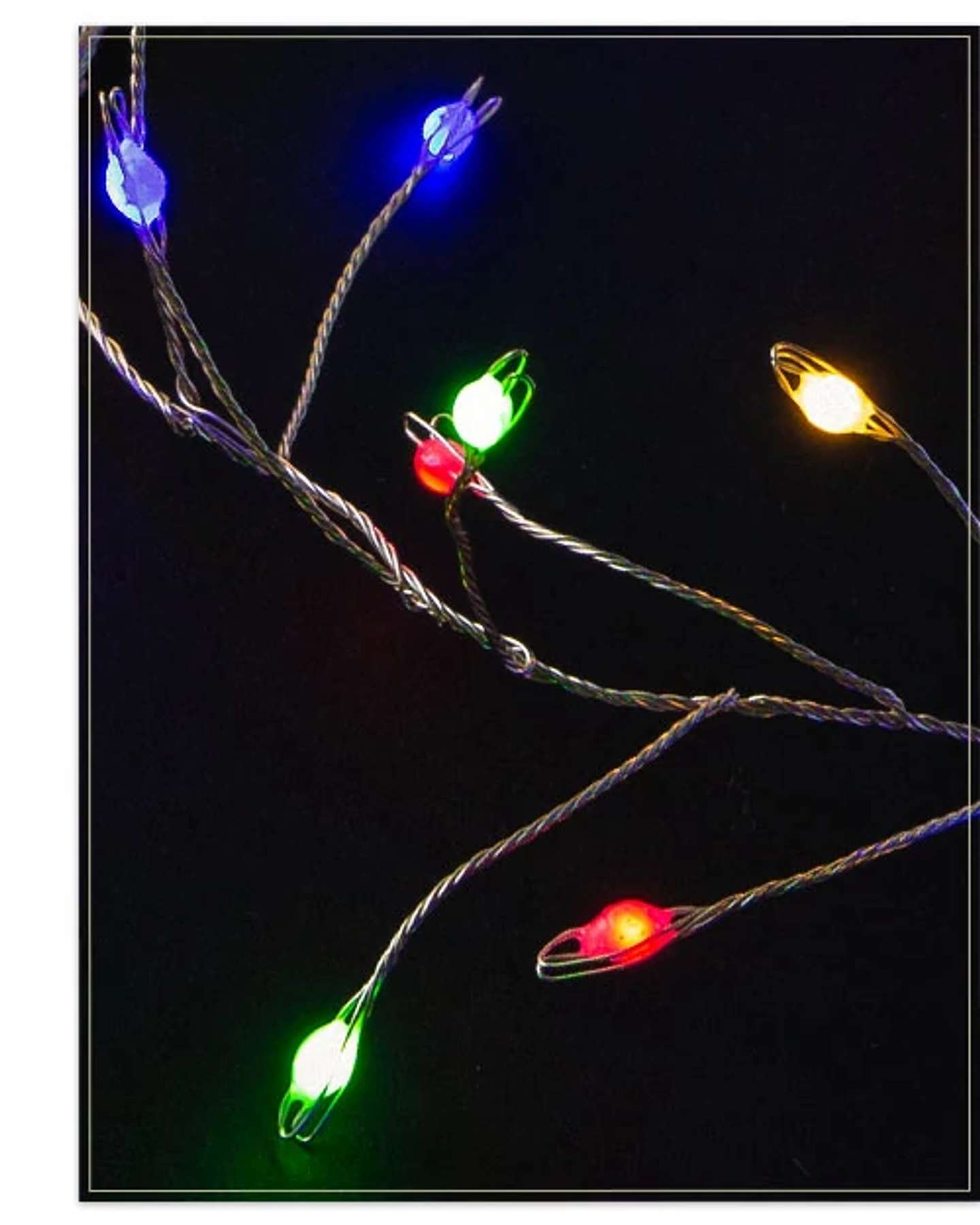 Balsam Hill Cluster Large Fairy Light String Premium Display