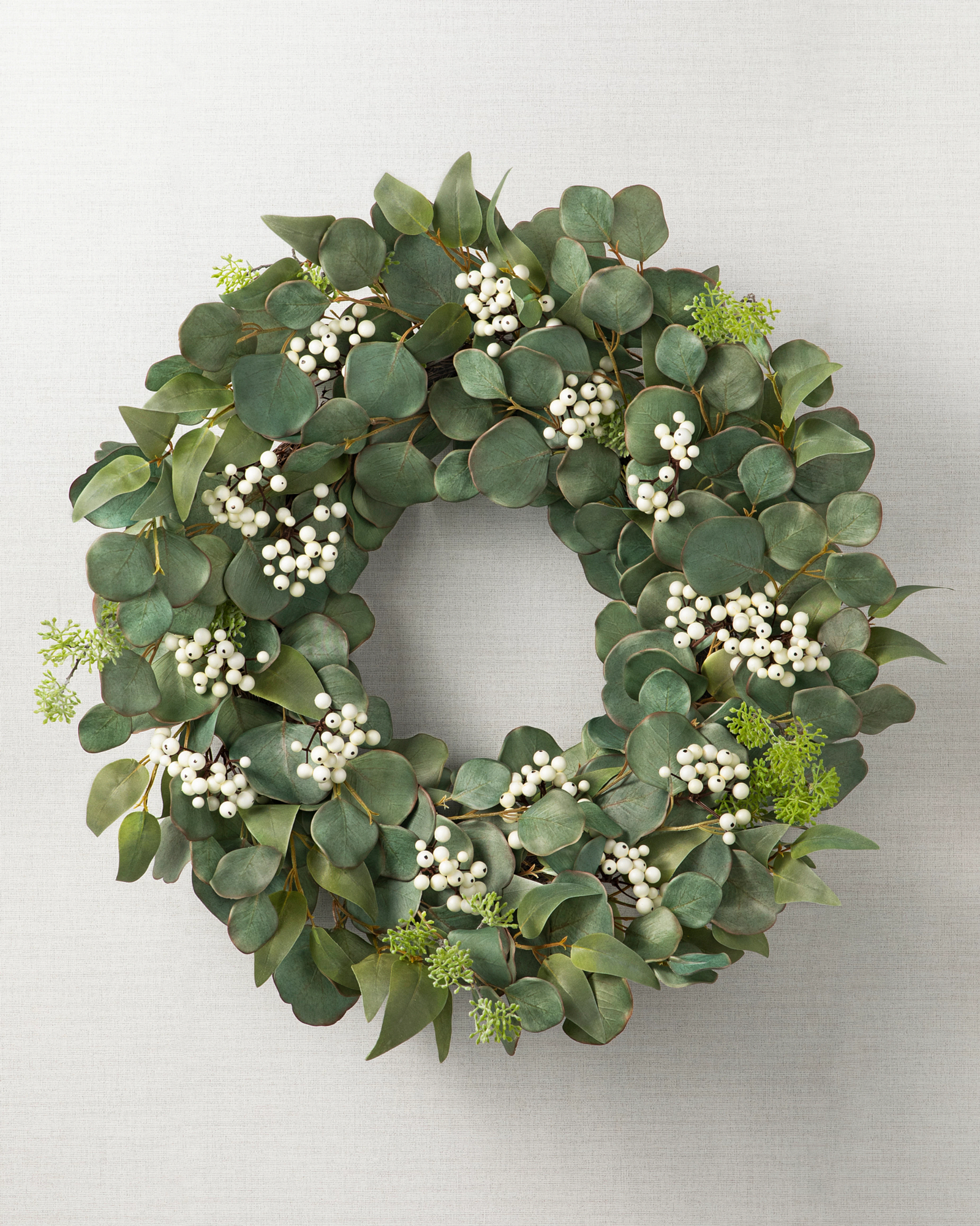 Mixed Eucalyptus Artificial Flower Greenery Balsam Hill