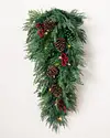 Winter Evergreen Swag by Balsam Hill SSC 30