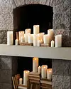 Miracle Flame LED Wax Pillar Candle by Balsam Hill Lifestyle 20