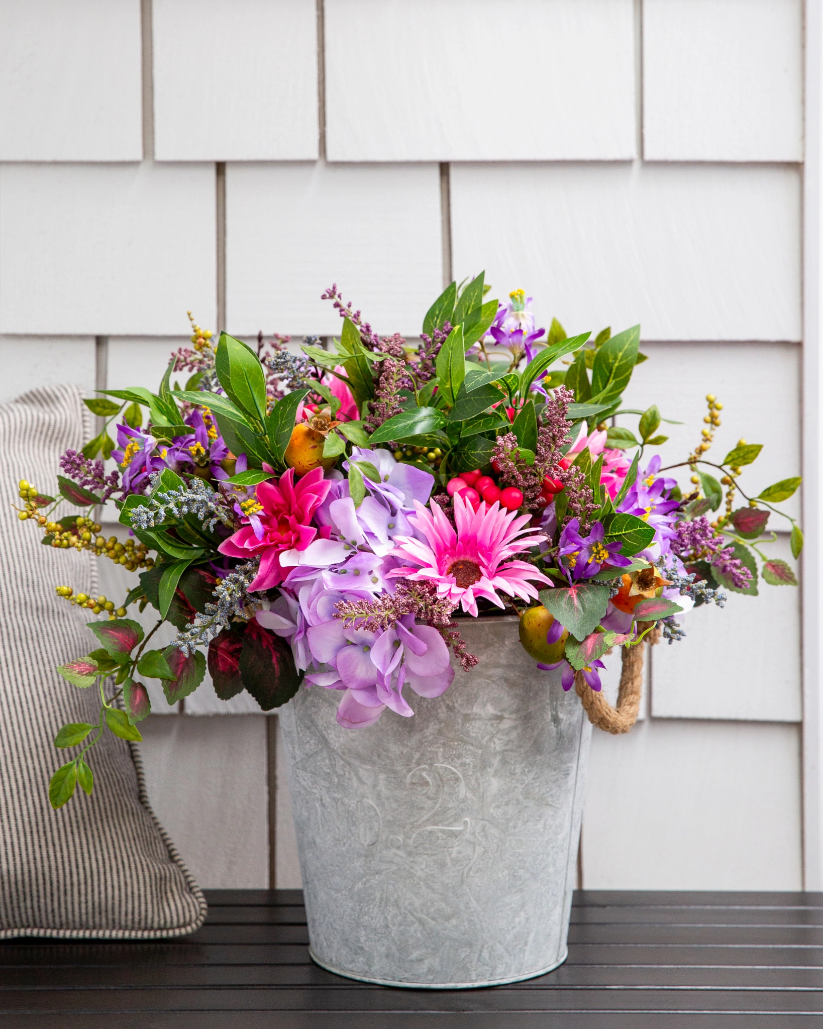 Outdoor Vibrant Summer Bloom Artificial Flowers Balsam Hill