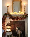 Miracle Flame LED Wax Pillar Candle by Balsam Hill Blog 10