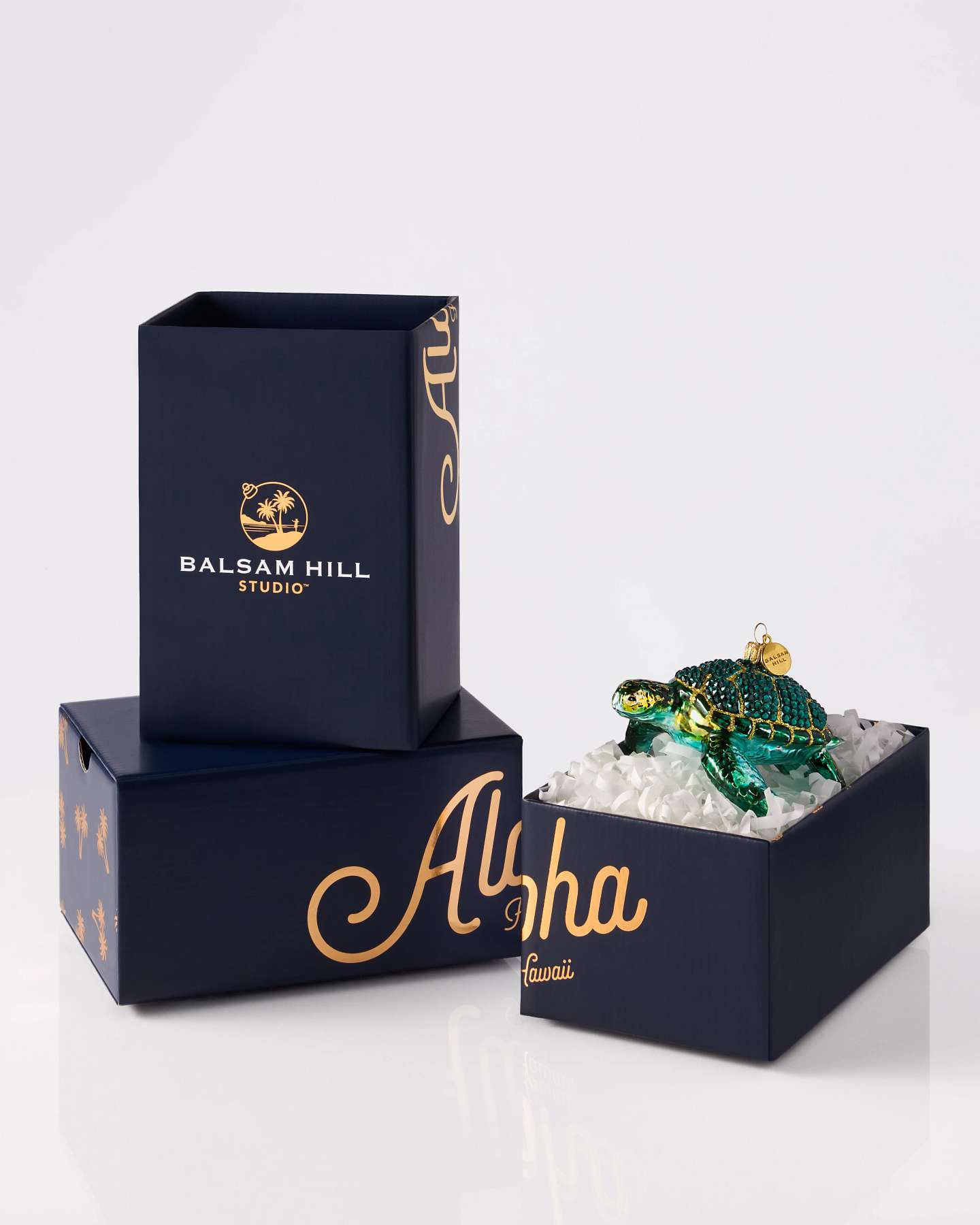Balsam Hill Studio Exploring Honu Ornament Featuring Crystals by Swarovski®