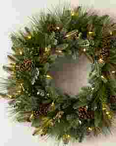 Wintry Woodlands Wreath by Balsam Hill SSCR