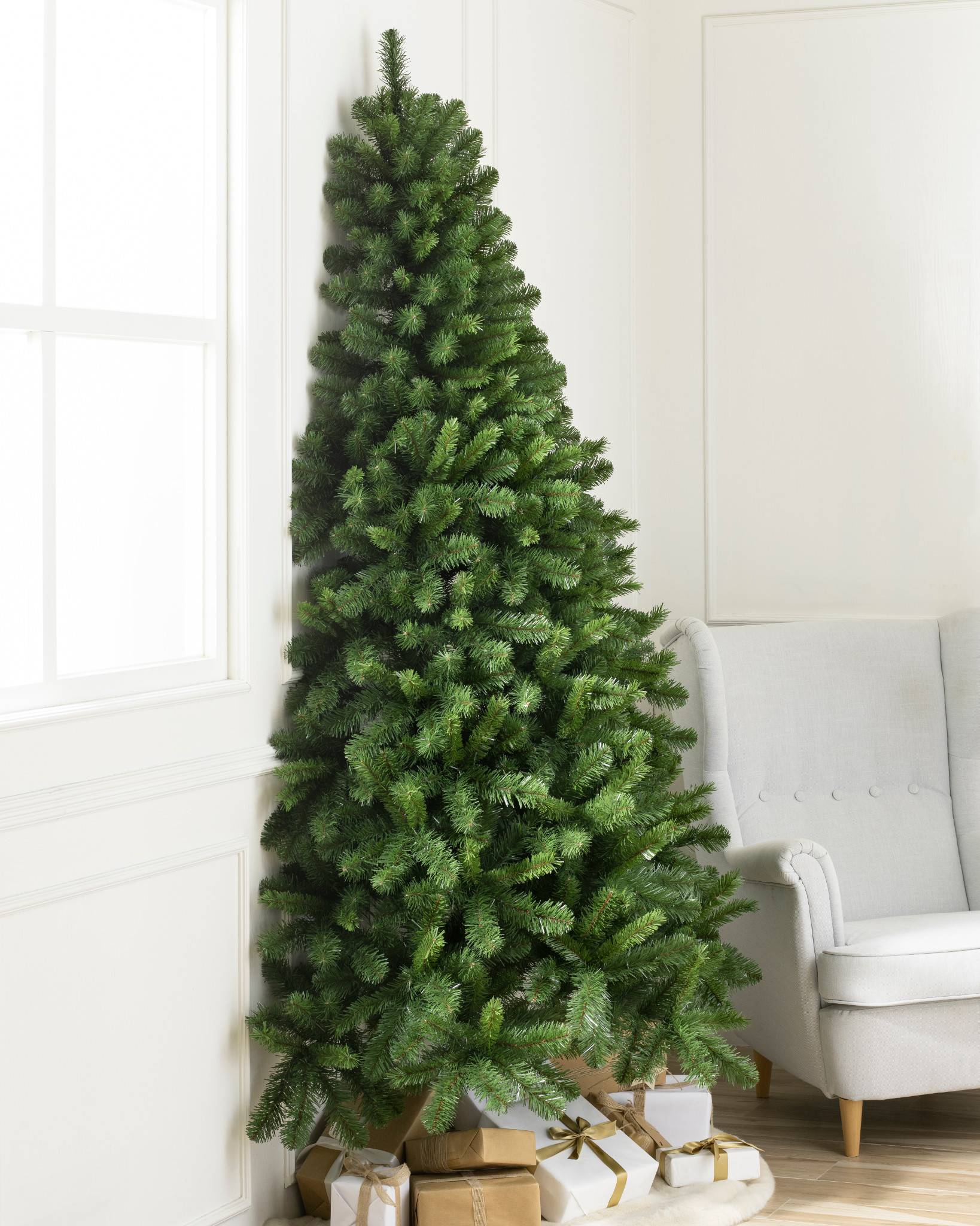 Kensington Flatback Artificial Christmas Tree Balsam Hill