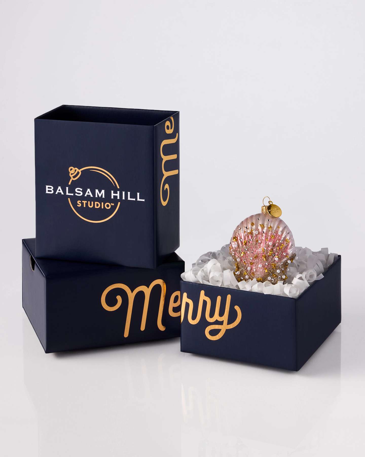 Balsam Hill Studio Scallop Shell Ornament