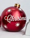 Outdoor Merry Christmas Ornaments, Set of 2 by Balsam Hill Closeup 20