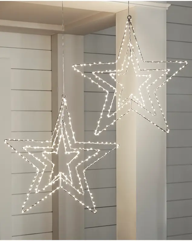 Swivel Outdoor LED Stars by Balsam Hill SSC