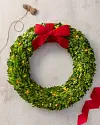 Preserved Boxwood Regency Wreath by Balsam Hill