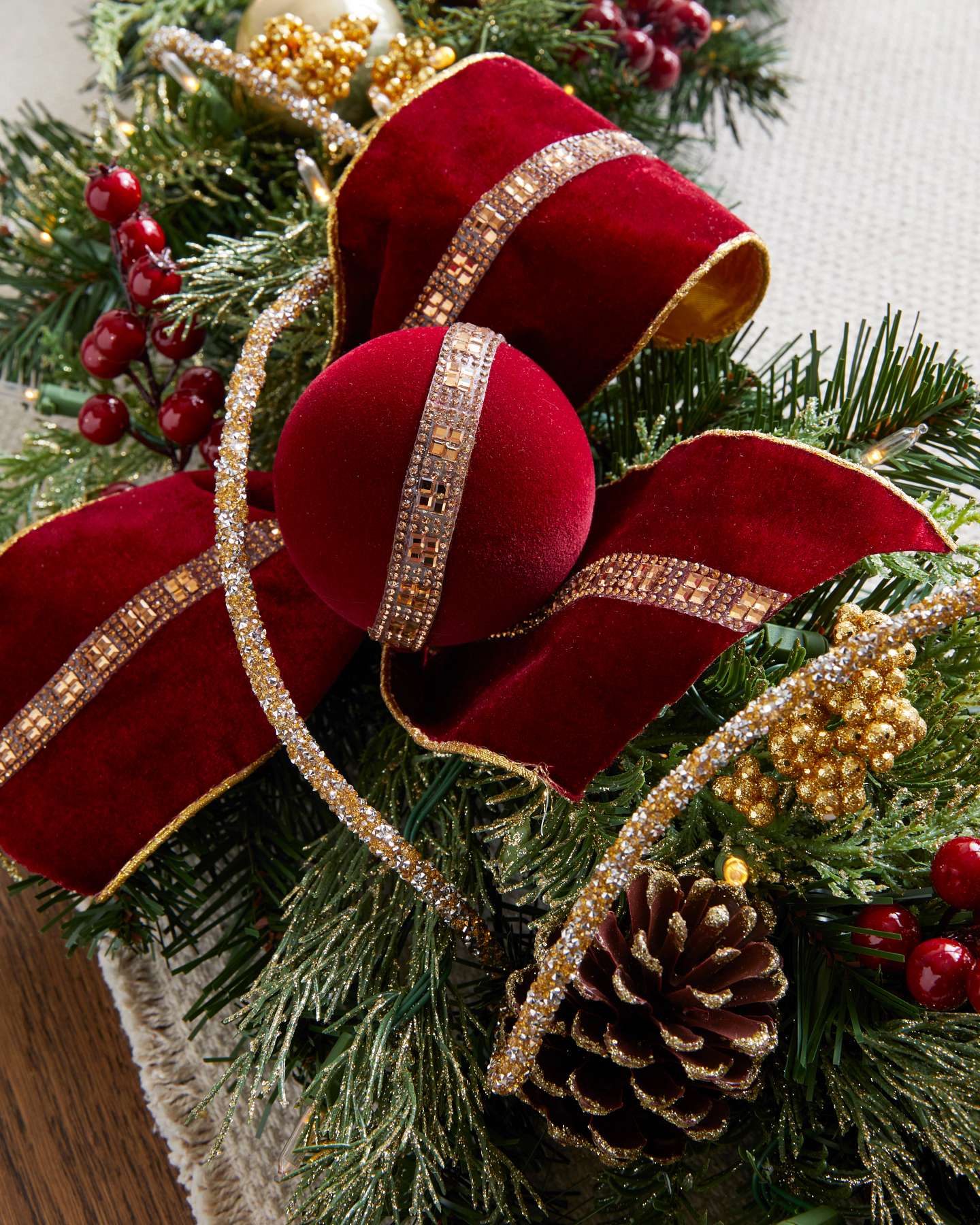 6' Royal Heirloom Garland