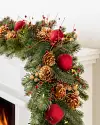 Vermont White Spruce Bordeaux Garland by Balsam Hill SSC