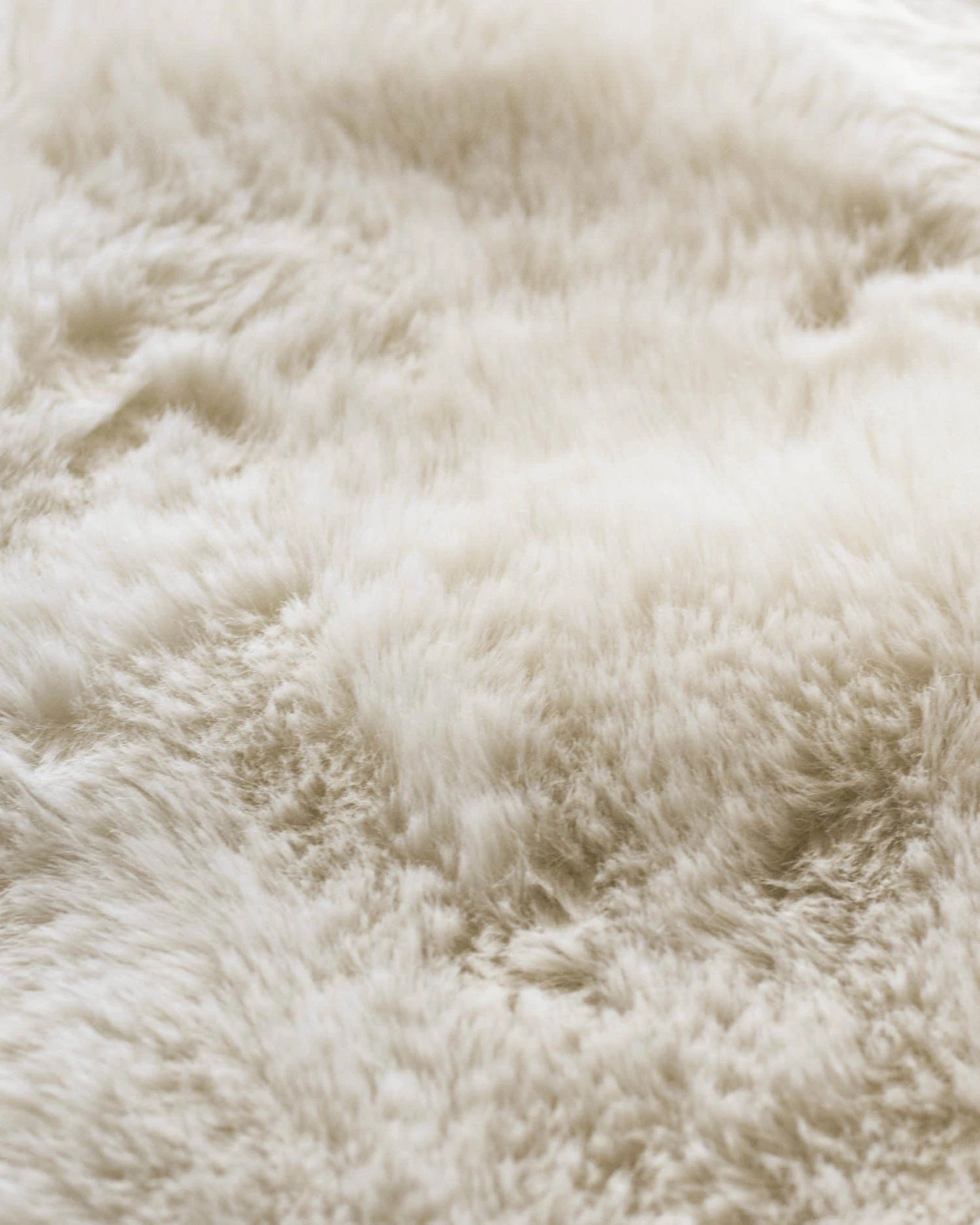 Ivory Lodge Faux Fur Tree Skirt by Balsam Hill Closeup 10