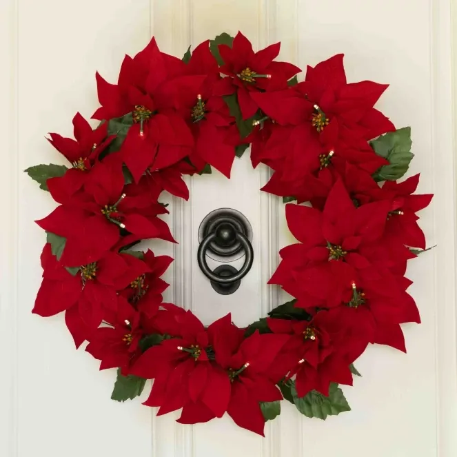 Couronnes Noël élégantes Pour Votre Porte D'entrée