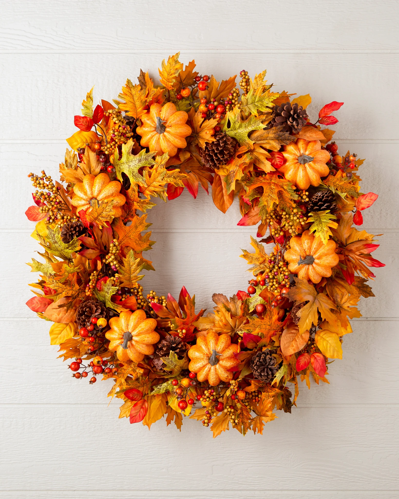 Outdoor Autumn Traditions Wreath