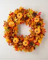 34 inches Outdoor Autumn Traditions Wreath SSC by Balsam Hill