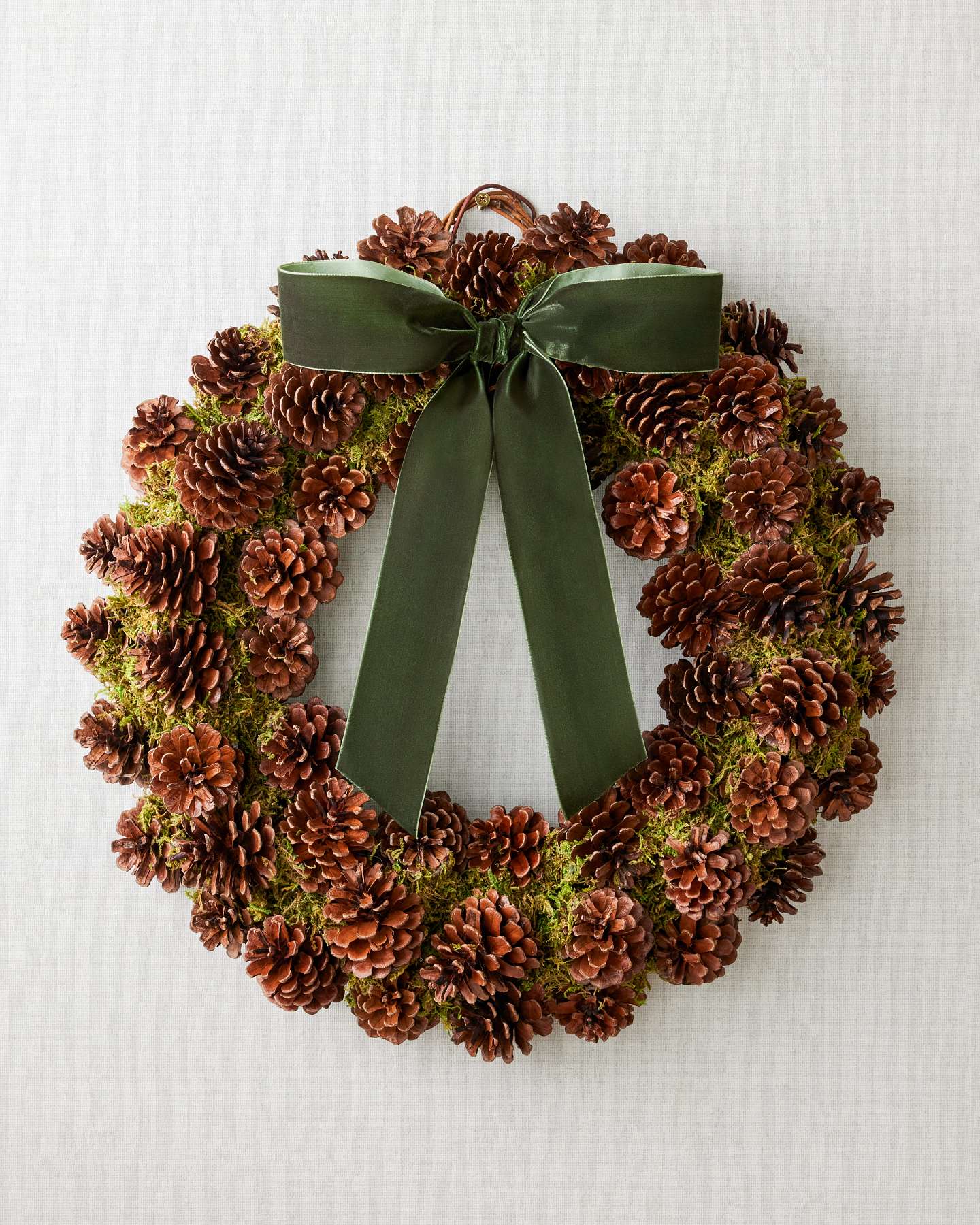 Balsam Hill Weihnachtskranz im englischen Landhausstil 45 cm, unbeleuchtet