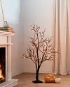 4ft Halloween Glitter LED Twig Tree SSC by Balsam