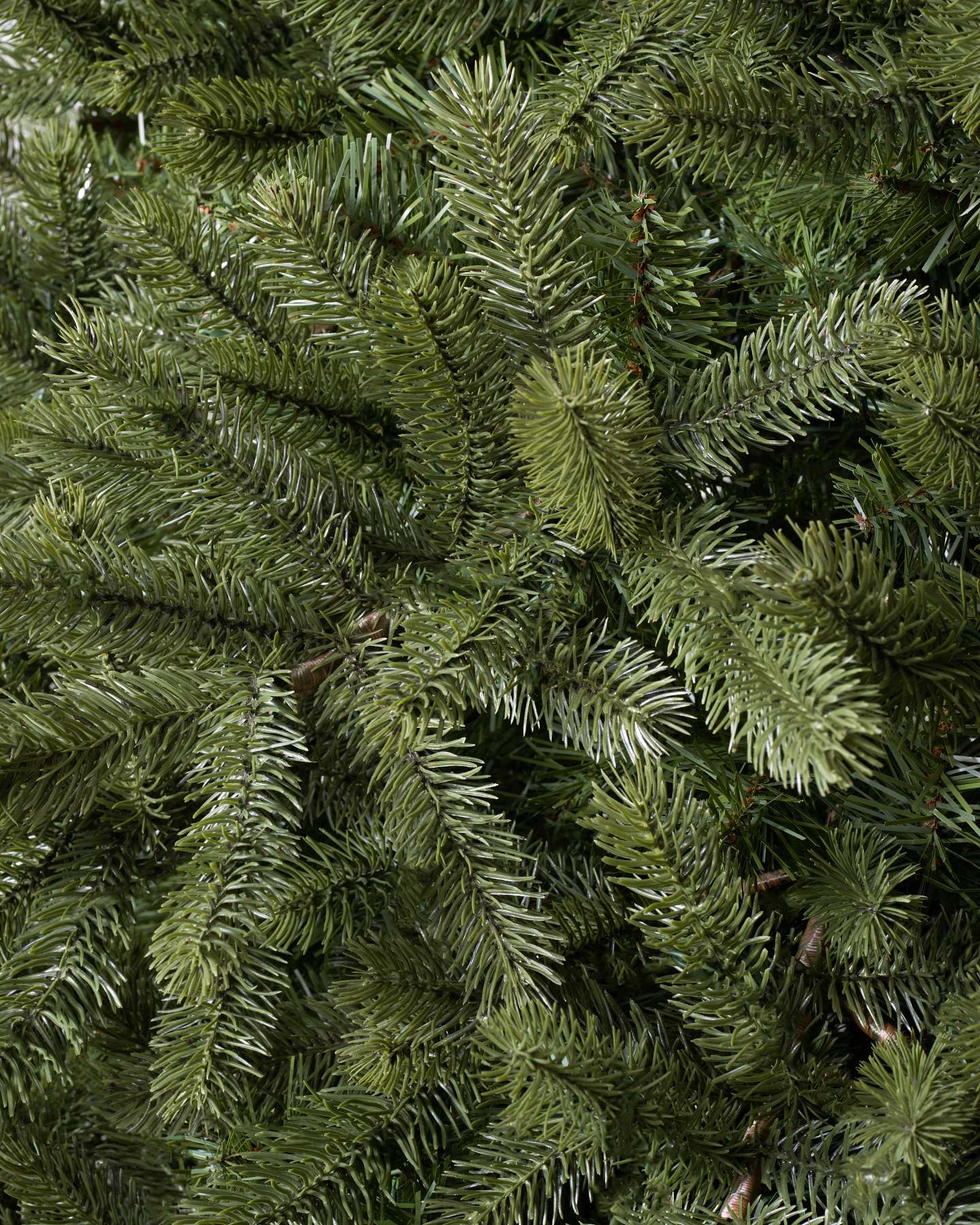 Balsam Hill Vermont White Spruce Wide Artificial Christmas Tree Detail View