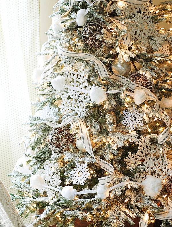 Frosted Fraser Fir® Artificial Christmas Tree | Balsam Hill