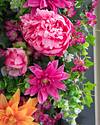 Outdoor Radiant Peony Wreath by Balsam Hill Branch Detail