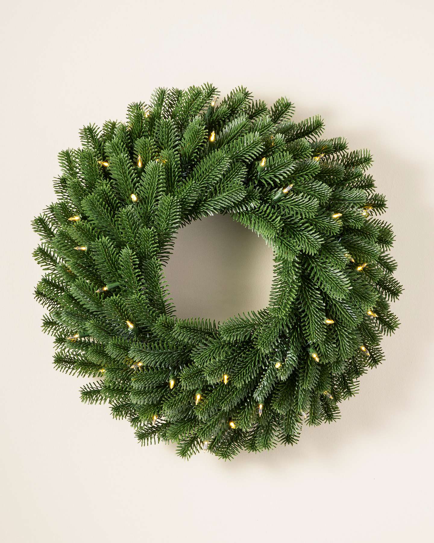 24in LEDCA Nordmann Fir Wreath by Balsam Hill SSC
