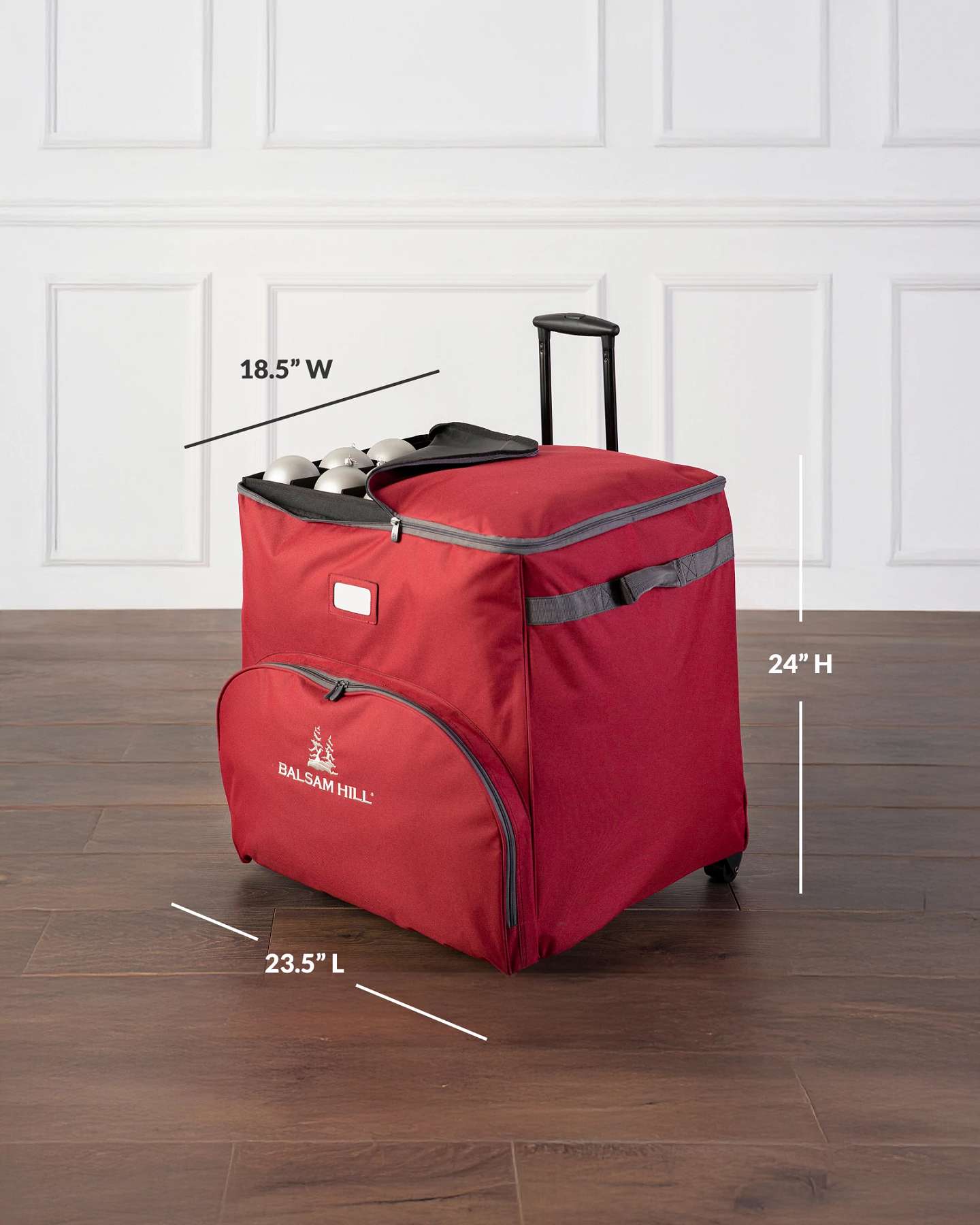 Deluxe Rolling Ornament Case