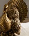 Bronzed Tabletop Turkey Closeup 20 by Balsam Hill