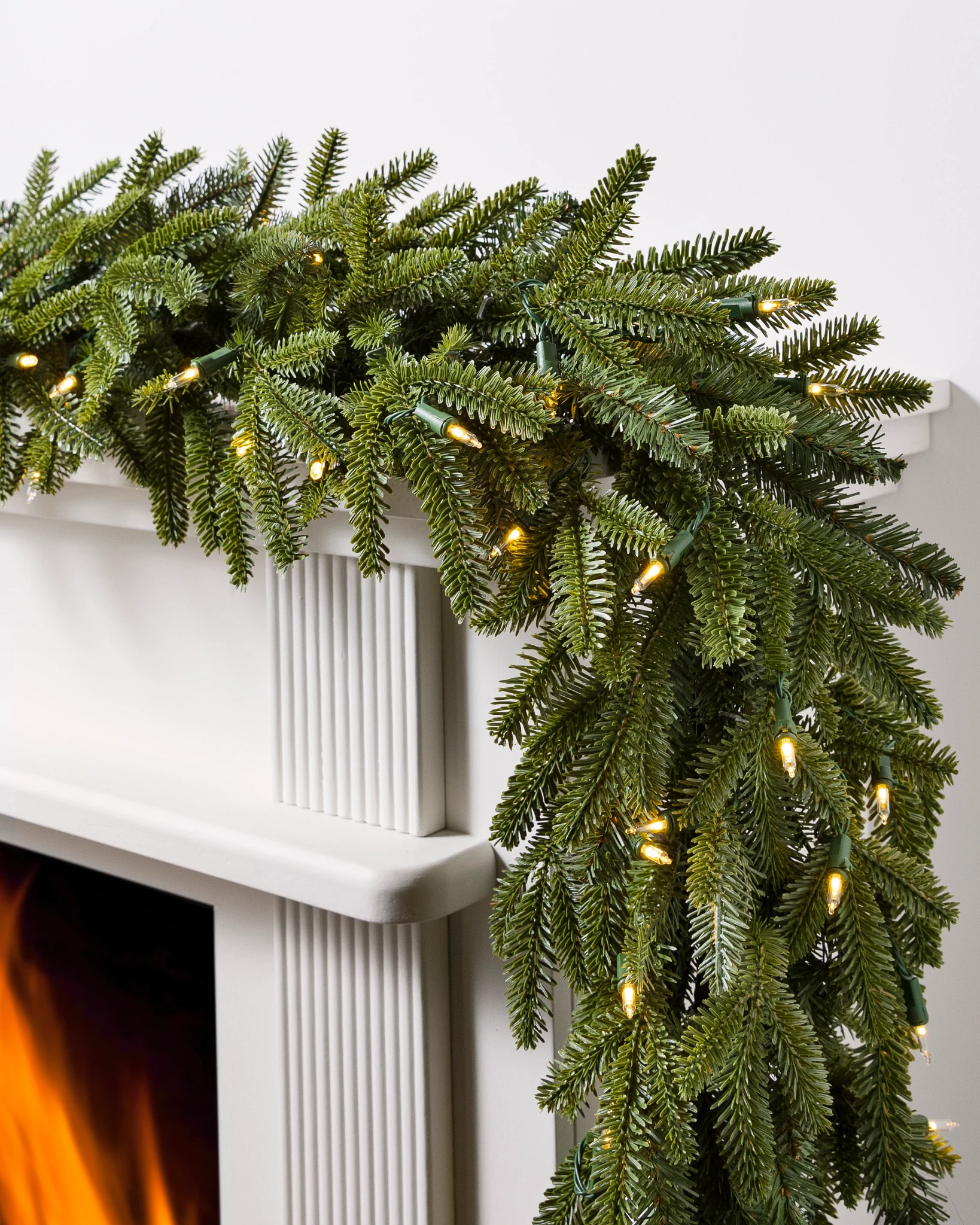 BH Fraser Fir Garland 10ft Clear by Balsam Hill SSC