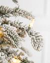 Outdoor Snow Flurry Potted Tree by Balsam Hill Detail