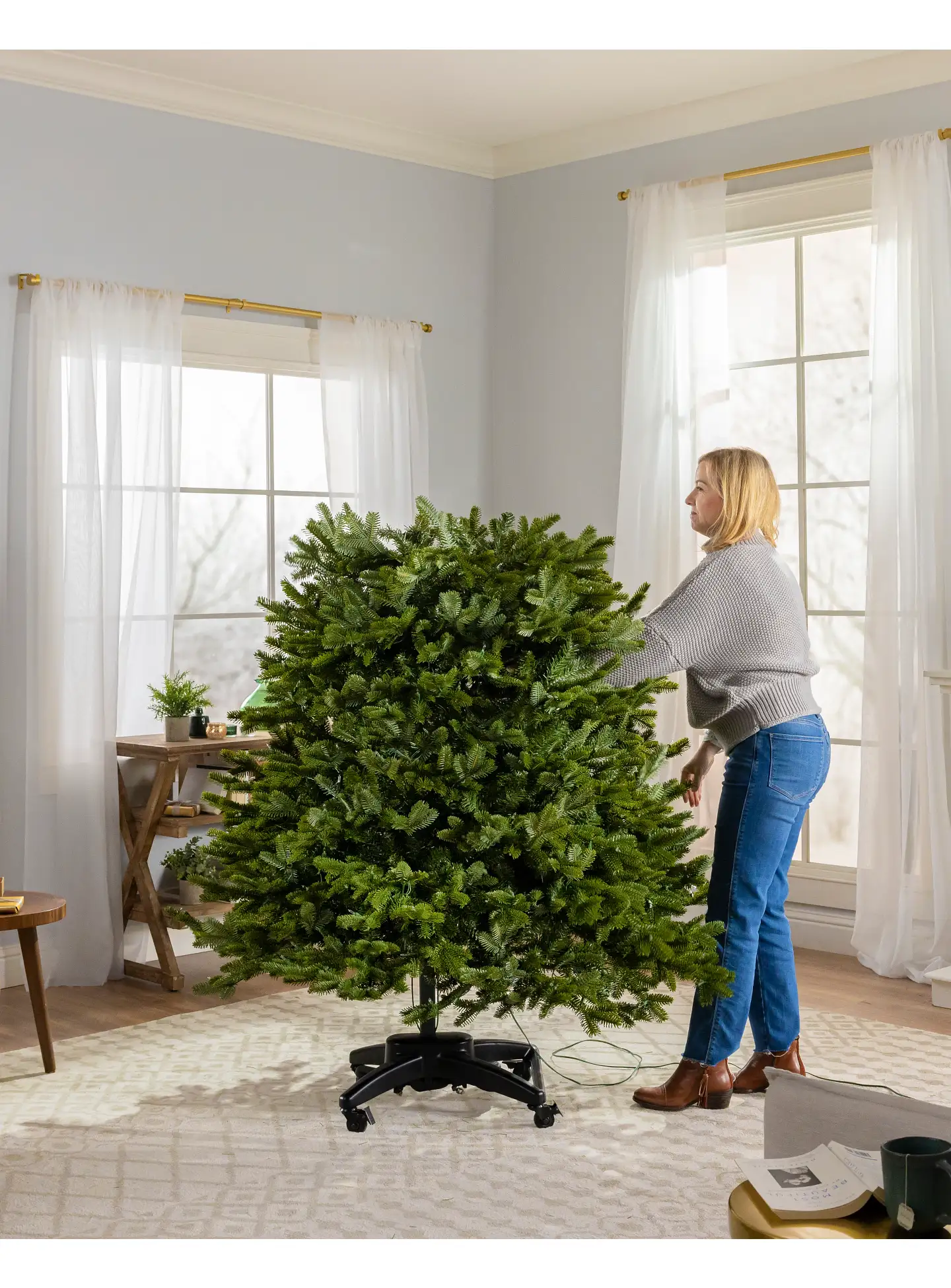 Vermont White Spruce Flip Tree® | Balsam Hill Vermont White Spruce Flip Tree® | Balsam Hill