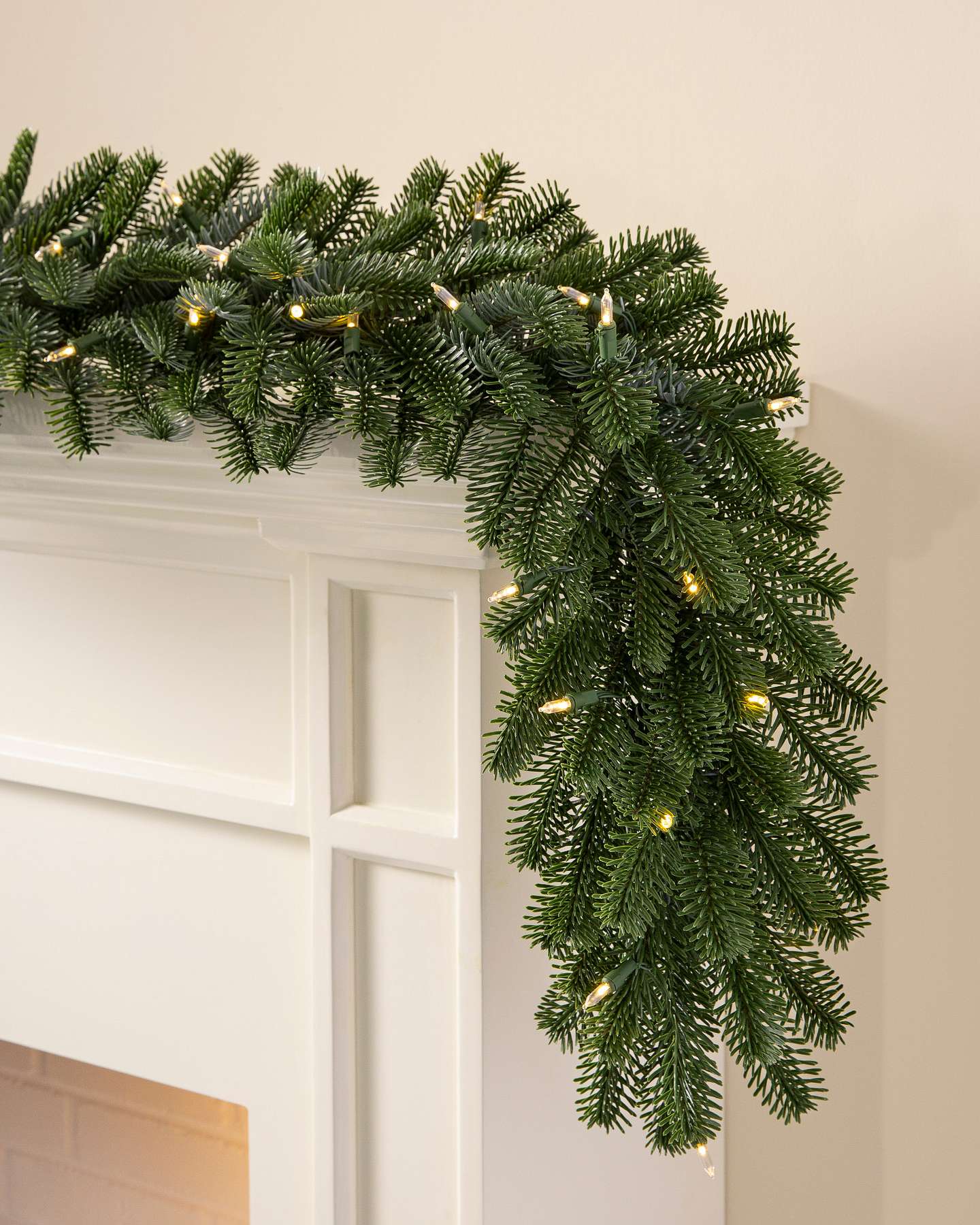 Nordmann Fir Garland Child Main by Balsam Hill