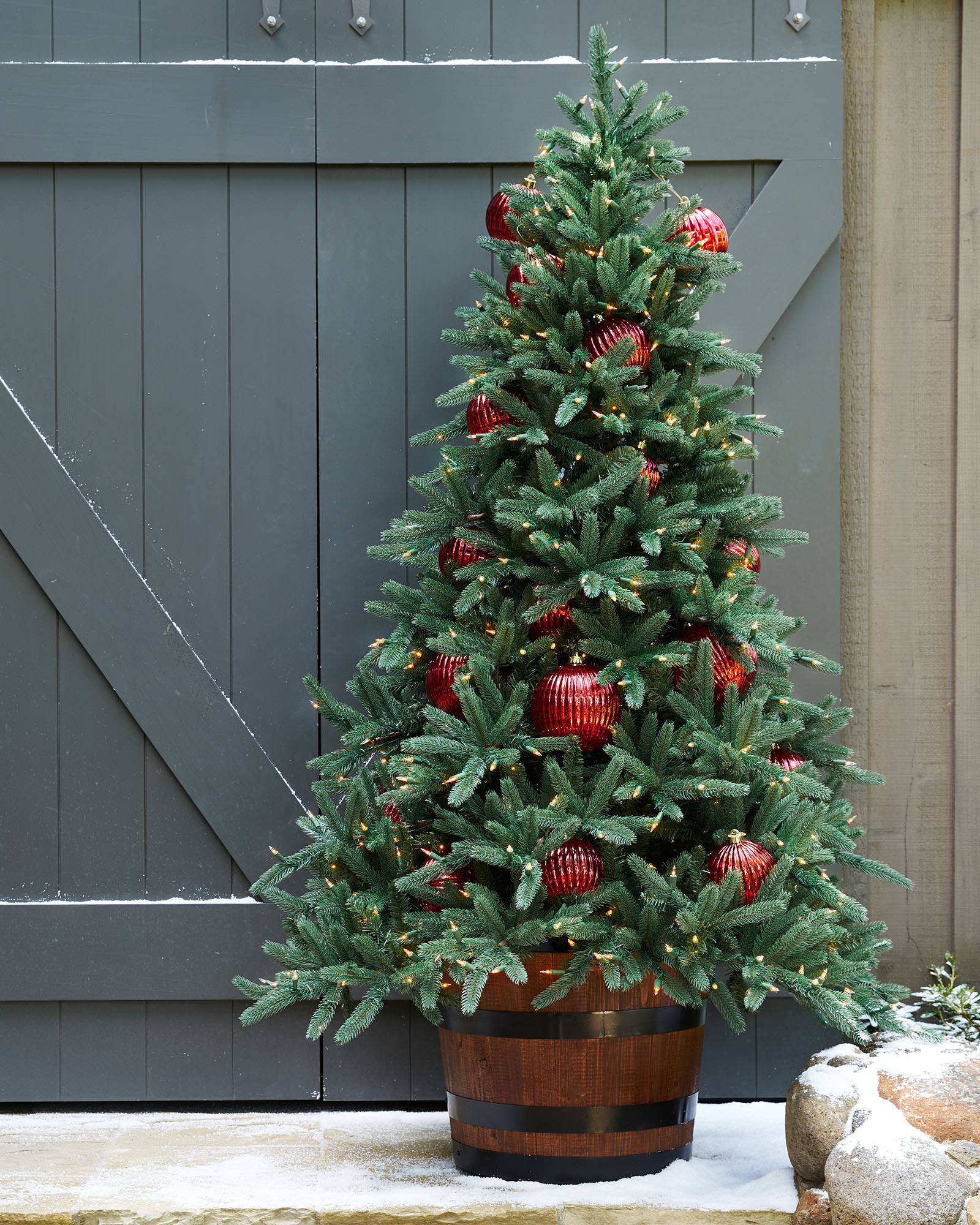 Outdoor online christmas trees