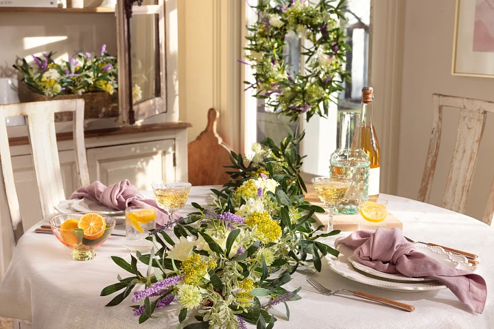 Table Centrepiece Square Dining Table Decor Ideas Piece Wooden