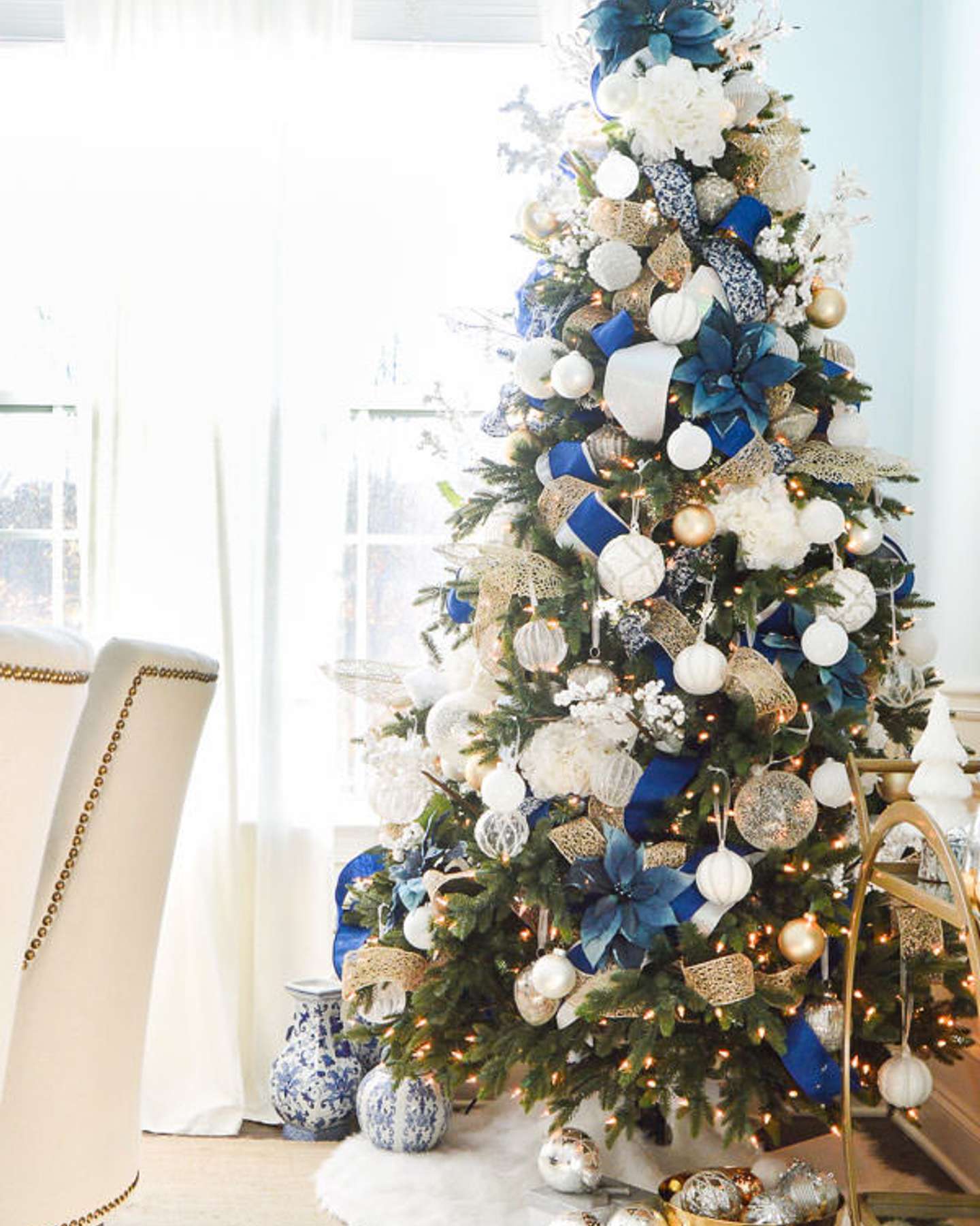 Balsam Hill Saratoga Spruce Artificial Christmas Tree Feature on Blog