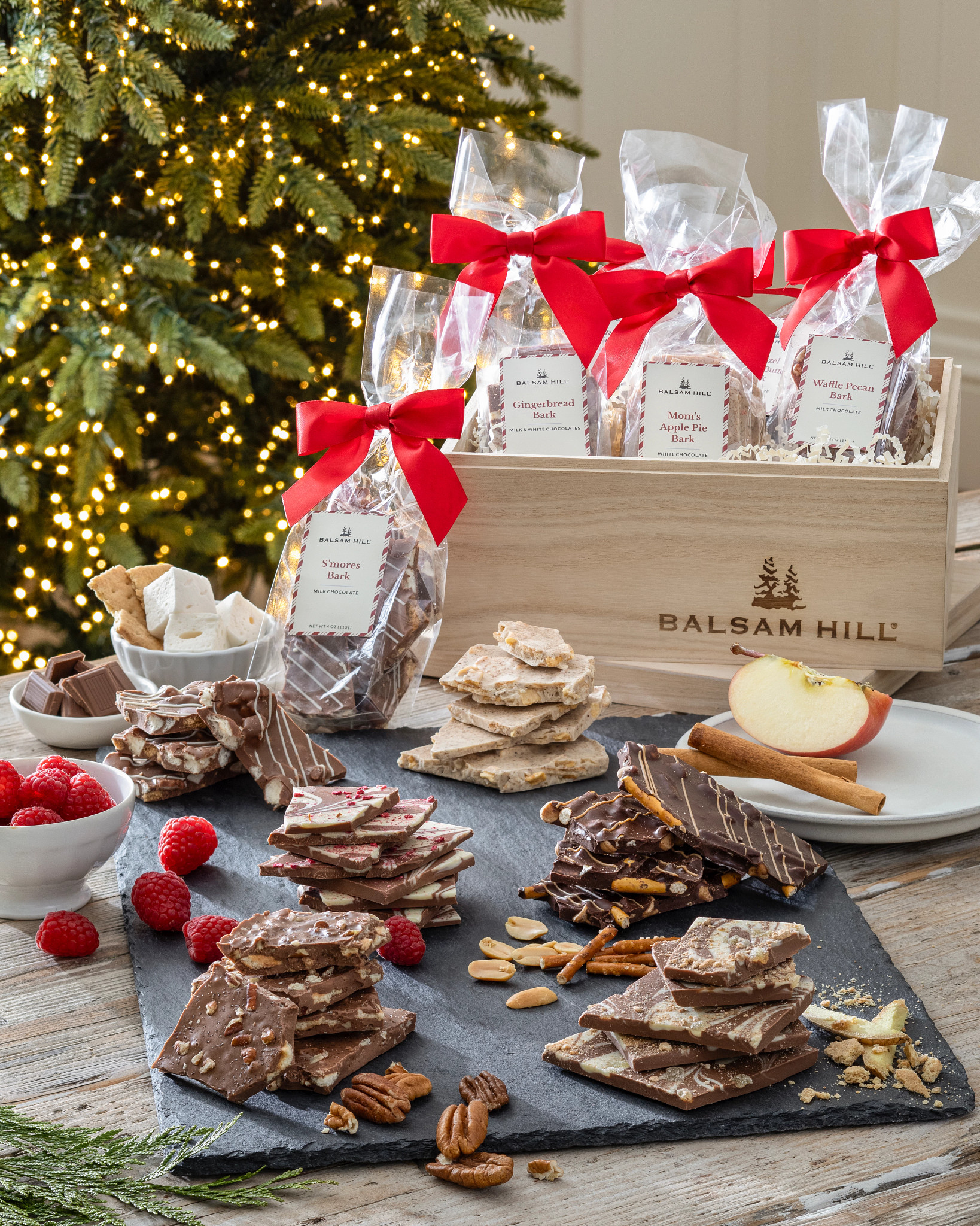 Balsam Hill - 2024 Holiday 1 - Chocolate Bark Tasting Gift Box