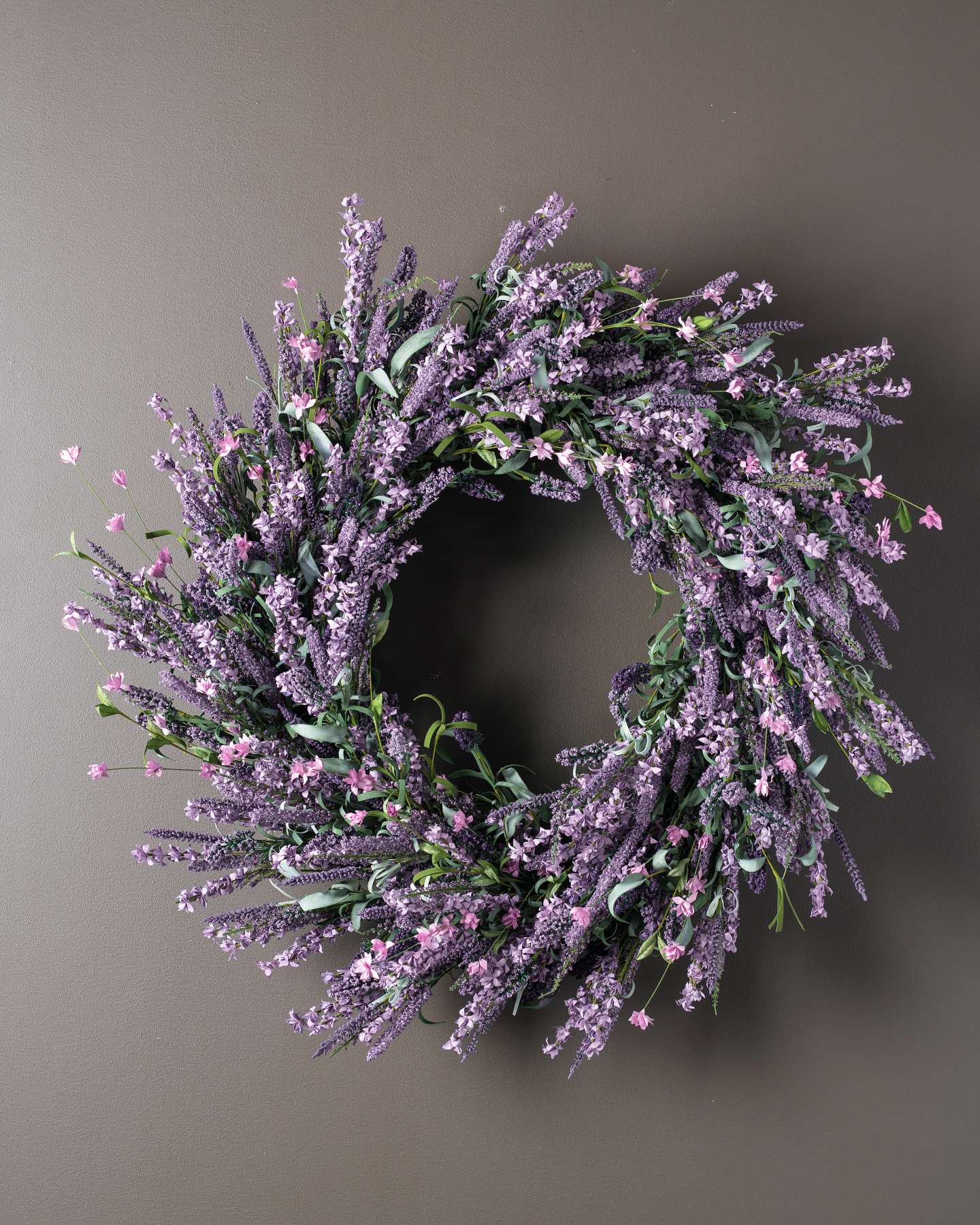 Balsam Hill Provencal Lavender Artificial Wreath and Garland Decor Inspiration