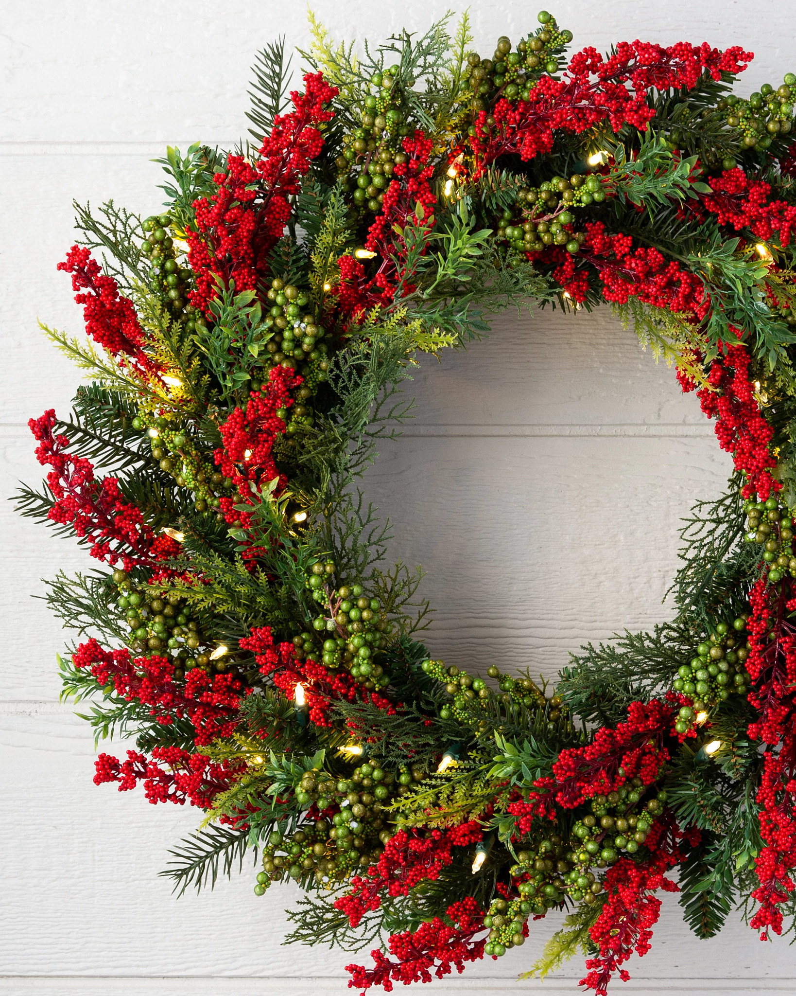 Outdoor Berry Burst Wreath