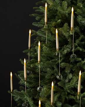 Crystal Drop LED Christmas Tree Candles Crystal Drop LED Christmas Tree Candles