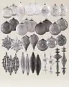 Crystal Palace Glass Ornament Set, 35 Pieces by Balsam Hill Closeup 60