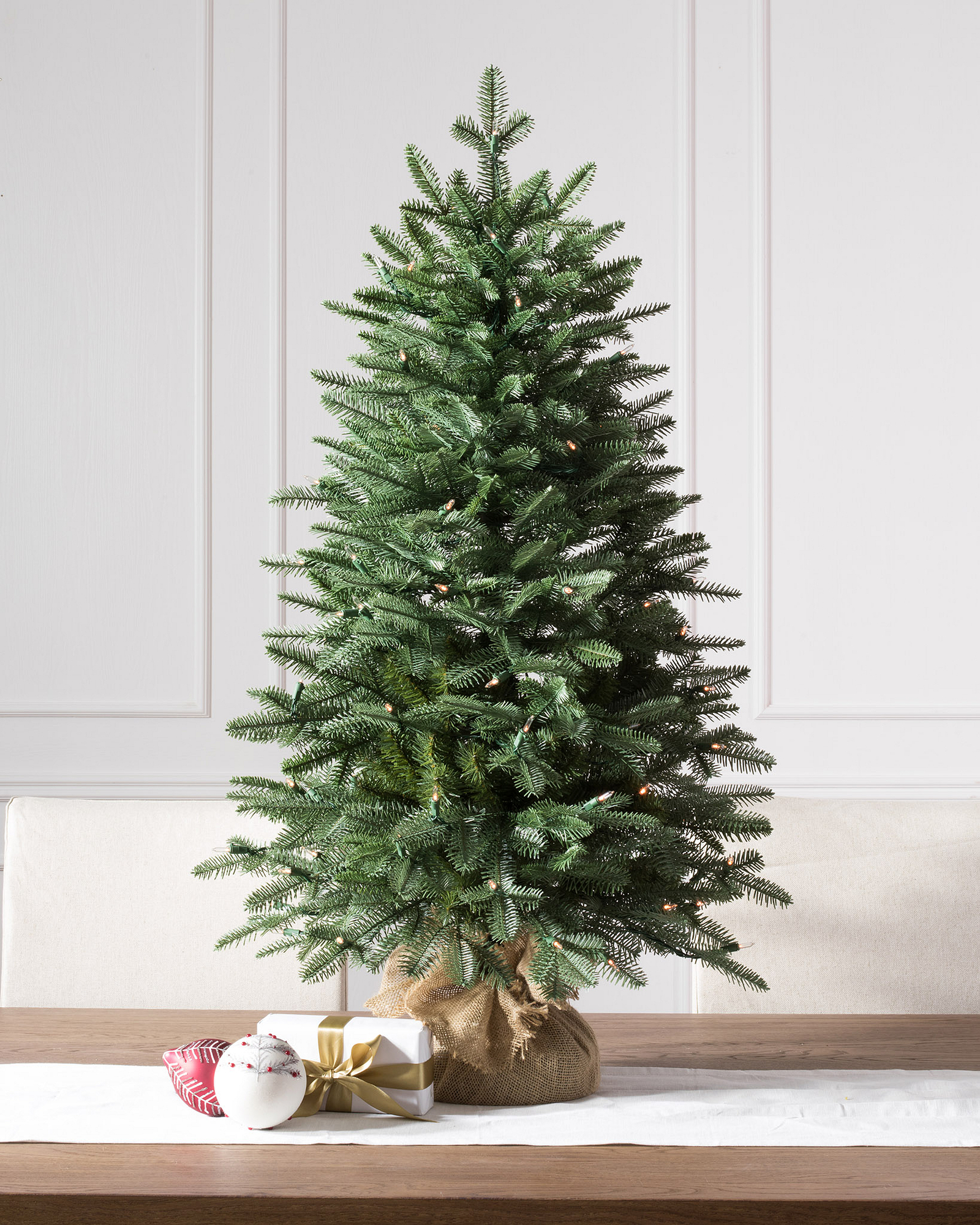Small faux christmas deals tree