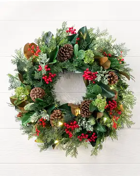 Outdoor Magnolia Ridge Wreath Outdoor Magnolia Ridge Wreath