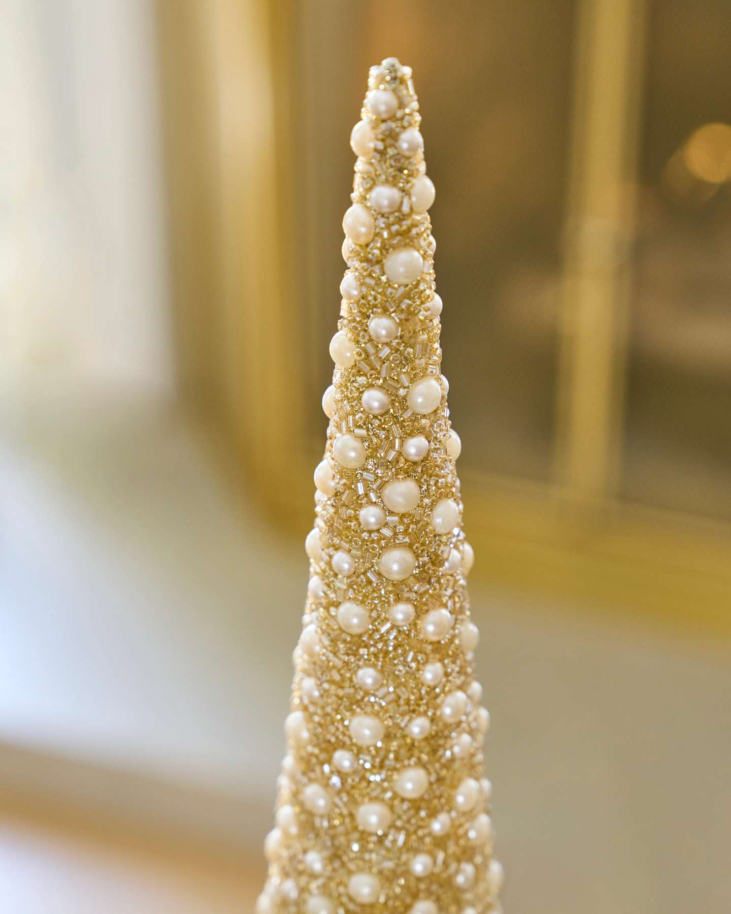 Beaded Tabletop Trees, Set of 3